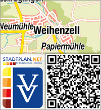 Stadtplan Weihenzell, Ansbach, Bayern, Deutschland - stadtplan.net