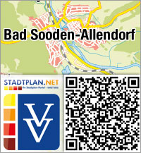 Stadtplan Bad Sooden-Allendorf, Werra-Meißner-Kreis, Hessen, Deutschland - stadtplan.net