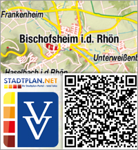 Stadtplan Bischofsheim in der Rhön, Rhön-Grabfeld, Bayern, Deutschland - stadtplan.net
