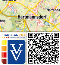 Stadtplan Hartmannsdorf, Mittelsachsen, Sachsen, Deutschland - stadtplan.net